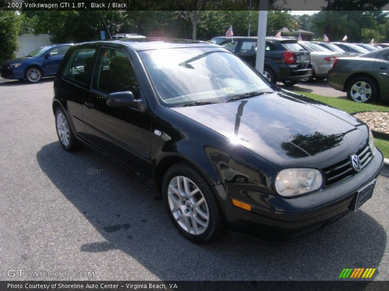 Black / Black 2003 Volkswagen GTI 1.8T