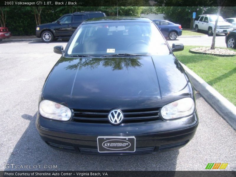 Black / Black 2003 Volkswagen GTI 1.8T