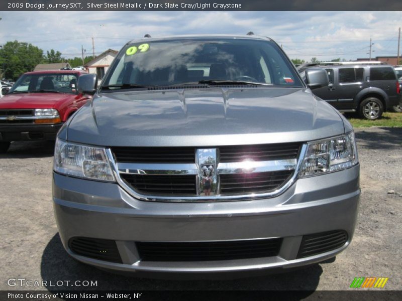 Silver Steel Metallic / Dark Slate Gray/Light Graystone 2009 Dodge Journey SXT