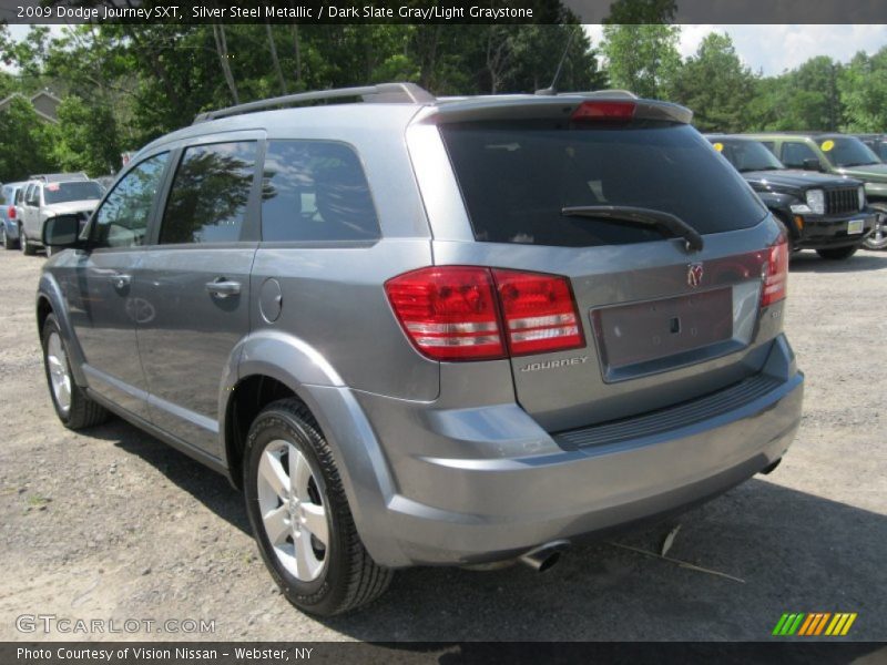 Silver Steel Metallic / Dark Slate Gray/Light Graystone 2009 Dodge Journey SXT