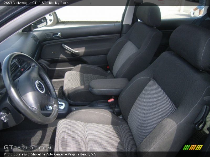  2003 GTI 1.8T Black Interior
