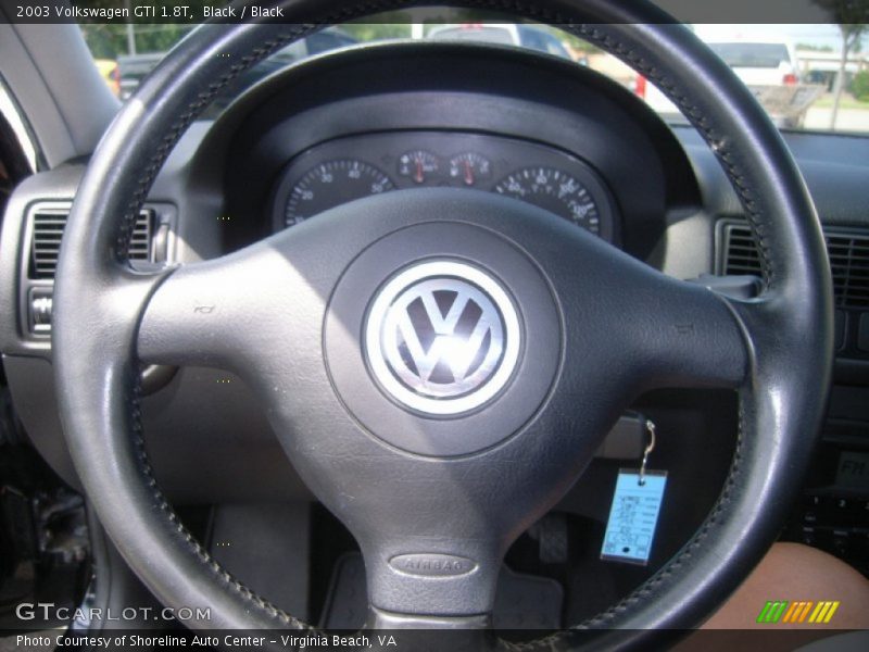Black / Black 2003 Volkswagen GTI 1.8T