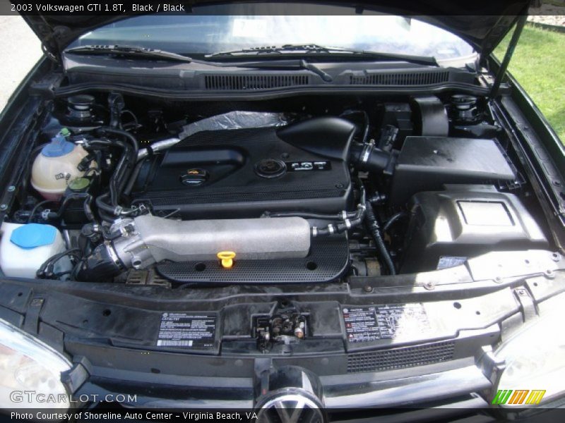  2003 GTI 1.8T Engine - 1.8 Liter Turbocharged DOHC 20-Valve 4 Cylinder