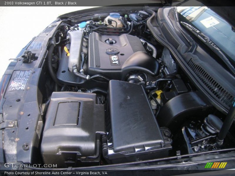  2003 GTI 1.8T Engine - 1.8 Liter Turbocharged DOHC 20-Valve 4 Cylinder