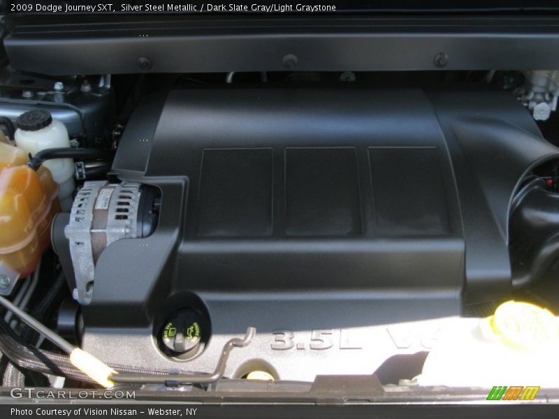 Silver Steel Metallic / Dark Slate Gray/Light Graystone 2009 Dodge Journey SXT