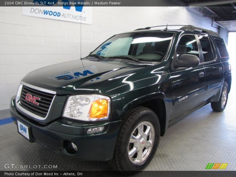 Indigo Blue Metallic / Medium Pewter 2004 GMC Envoy XL SLT 4x4
