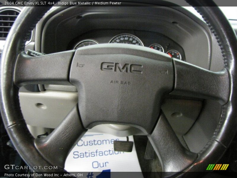 Indigo Blue Metallic / Medium Pewter 2004 GMC Envoy XL SLT 4x4