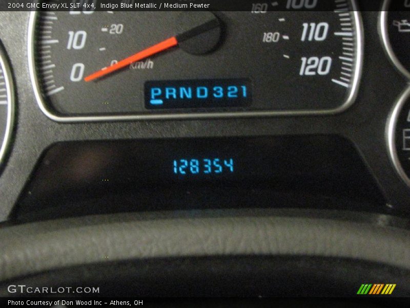 Indigo Blue Metallic / Medium Pewter 2004 GMC Envoy XL SLT 4x4