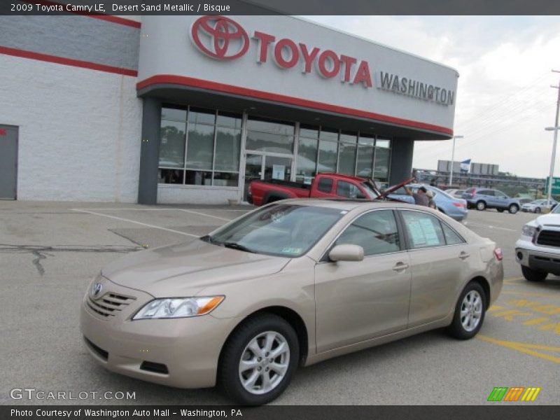 Desert Sand Metallic / Bisque 2009 Toyota Camry LE