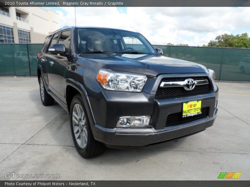 Magnetic Gray Metallic / Graphite 2010 Toyota 4Runner Limited
