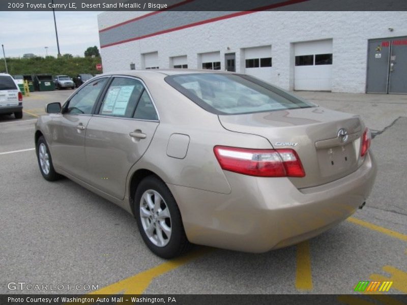 Desert Sand Metallic / Bisque 2009 Toyota Camry LE