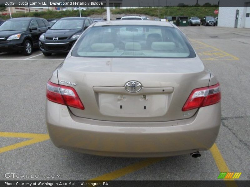 Desert Sand Metallic / Bisque 2009 Toyota Camry LE