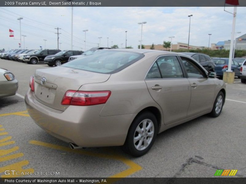 Desert Sand Metallic / Bisque 2009 Toyota Camry LE