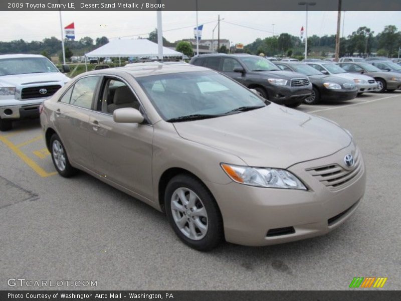 Desert Sand Metallic / Bisque 2009 Toyota Camry LE