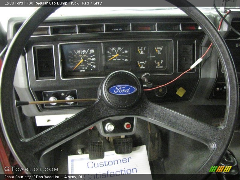  1988 F700 Regular Cab Dump Truck Steering Wheel