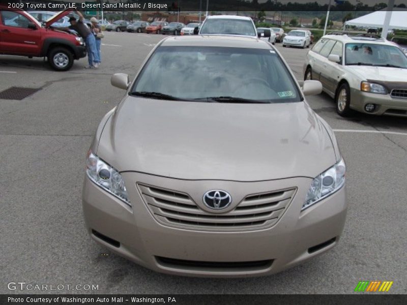 Desert Sand Metallic / Bisque 2009 Toyota Camry LE