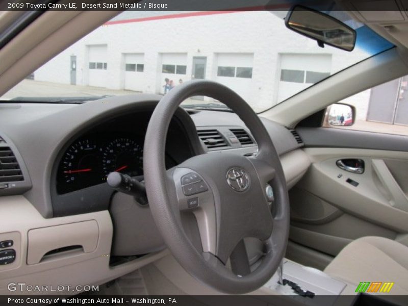 Desert Sand Metallic / Bisque 2009 Toyota Camry LE