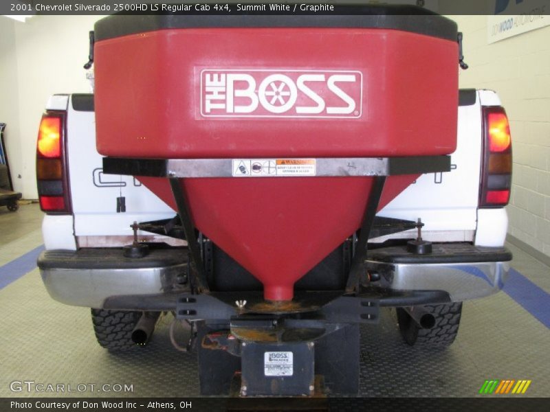 Summit White / Graphite 2001 Chevrolet Silverado 2500HD LS Regular Cab 4x4