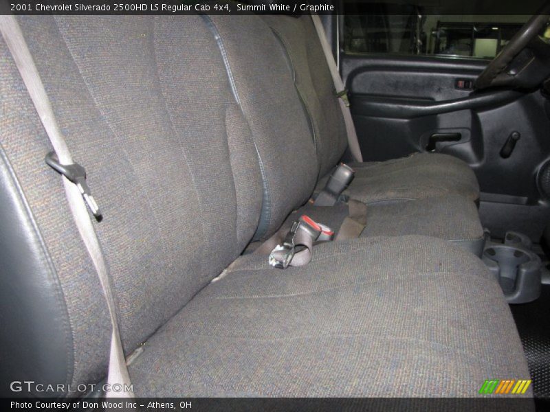 Summit White / Graphite 2001 Chevrolet Silverado 2500HD LS Regular Cab 4x4