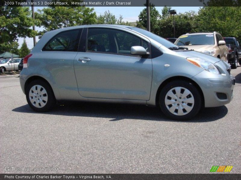 Meteorite Metallic / Dark Charcoal 2009 Toyota Yaris S 3 Door Liftback