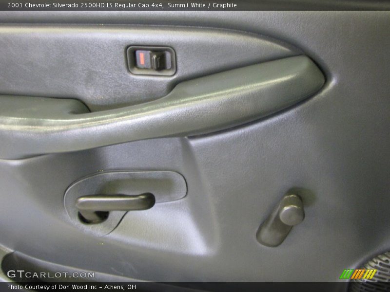 Summit White / Graphite 2001 Chevrolet Silverado 2500HD LS Regular Cab 4x4