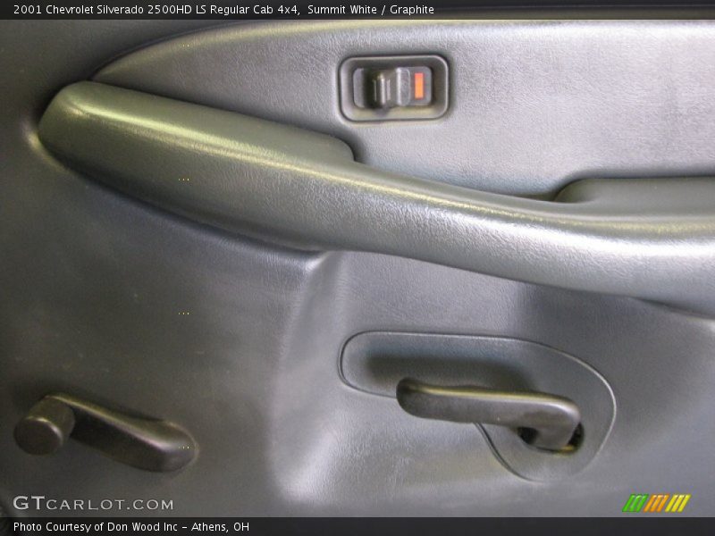Summit White / Graphite 2001 Chevrolet Silverado 2500HD LS Regular Cab 4x4