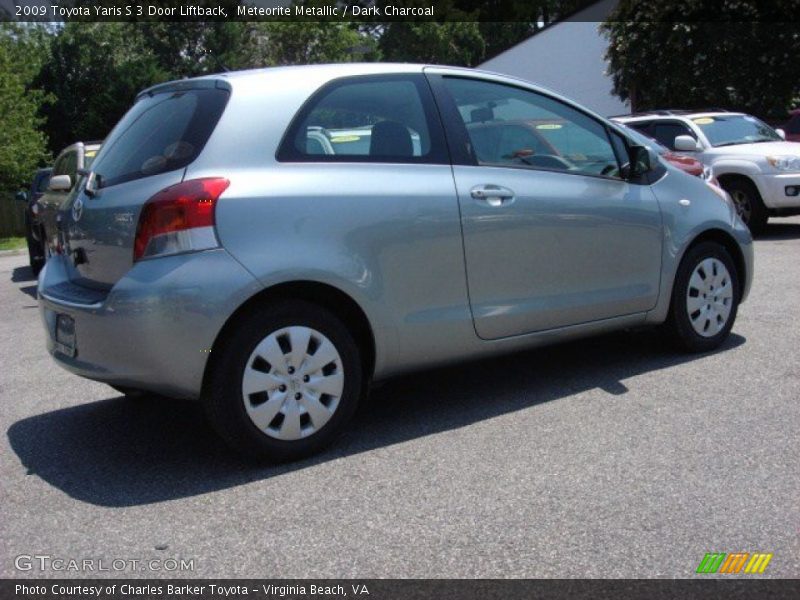 Meteorite Metallic / Dark Charcoal 2009 Toyota Yaris S 3 Door Liftback