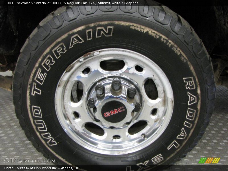 Summit White / Graphite 2001 Chevrolet Silverado 2500HD LS Regular Cab 4x4