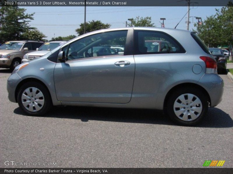 Meteorite Metallic / Dark Charcoal 2009 Toyota Yaris S 3 Door Liftback