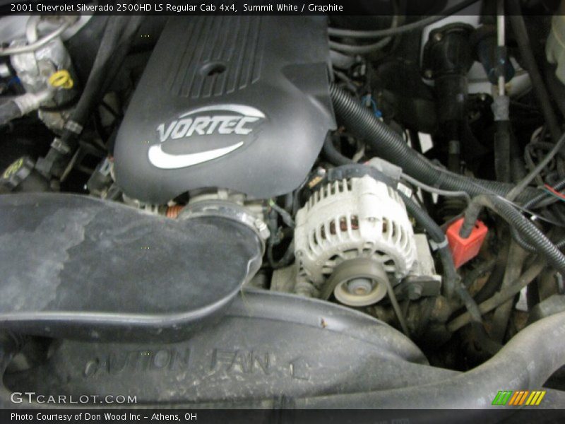 Summit White / Graphite 2001 Chevrolet Silverado 2500HD LS Regular Cab 4x4