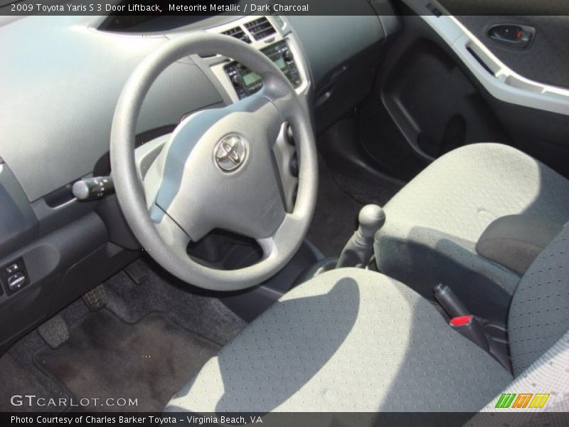 Meteorite Metallic / Dark Charcoal 2009 Toyota Yaris S 3 Door Liftback