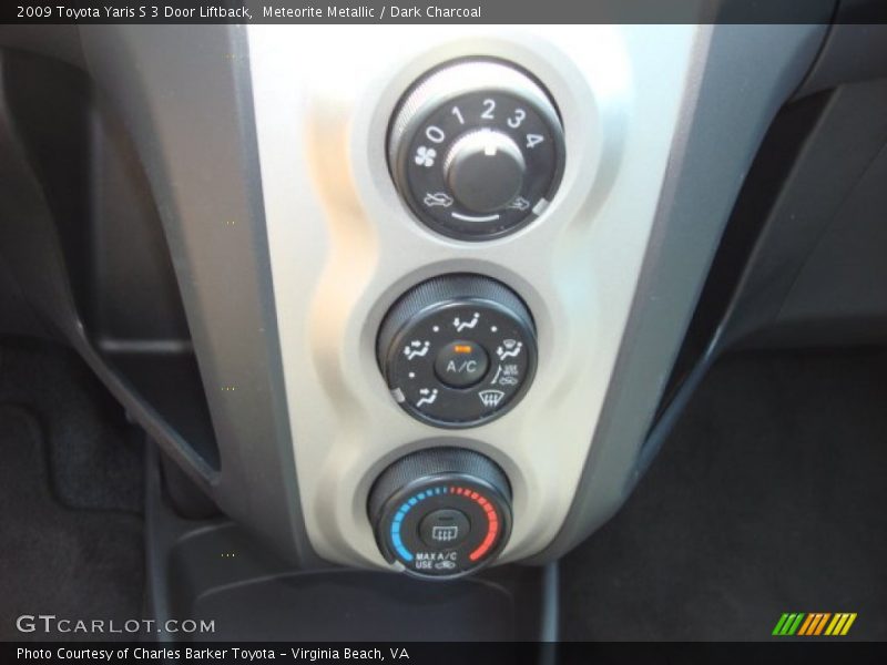 Meteorite Metallic / Dark Charcoal 2009 Toyota Yaris S 3 Door Liftback