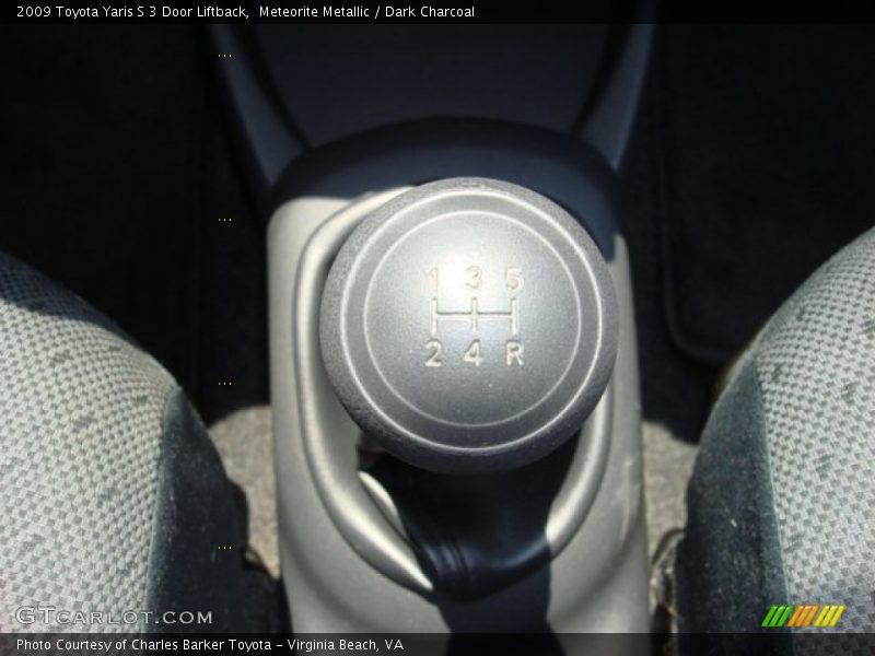 Meteorite Metallic / Dark Charcoal 2009 Toyota Yaris S 3 Door Liftback