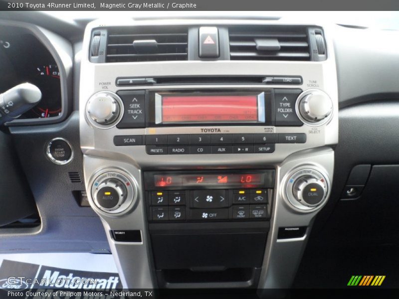 Magnetic Gray Metallic / Graphite 2010 Toyota 4Runner Limited