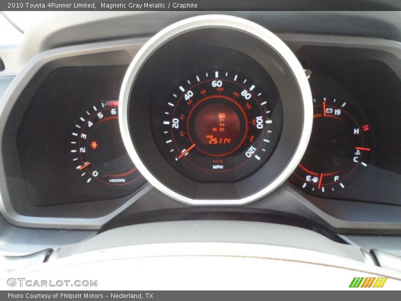 Magnetic Gray Metallic / Graphite 2010 Toyota 4Runner Limited