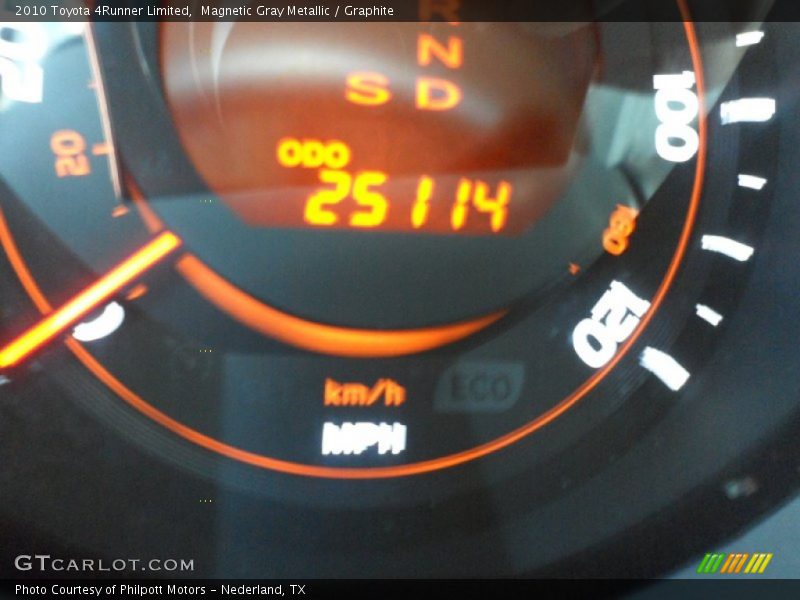 Magnetic Gray Metallic / Graphite 2010 Toyota 4Runner Limited