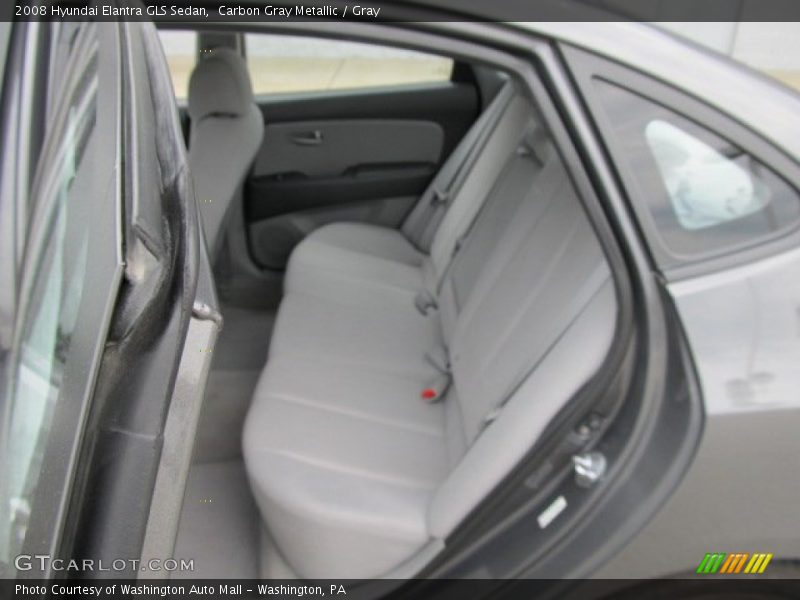 Carbon Gray Metallic / Gray 2008 Hyundai Elantra GLS Sedan