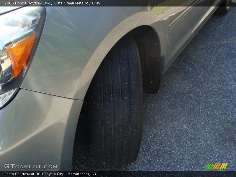 Slate Green Metallic / Gray 2006 Honda Odyssey EX-L