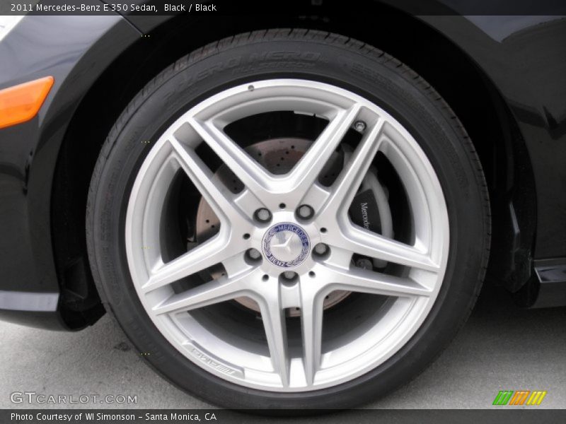 Black / Black 2011 Mercedes-Benz E 350 Sedan