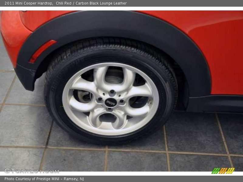 Chili Red / Carbon Black Lounge Leather 2011 Mini Cooper Hardtop