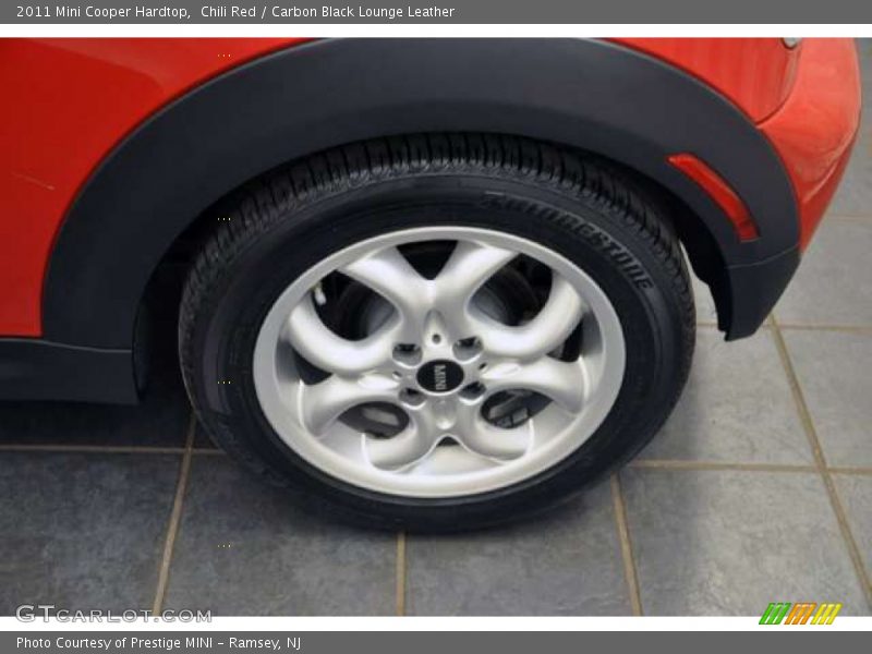 Chili Red / Carbon Black Lounge Leather 2011 Mini Cooper Hardtop