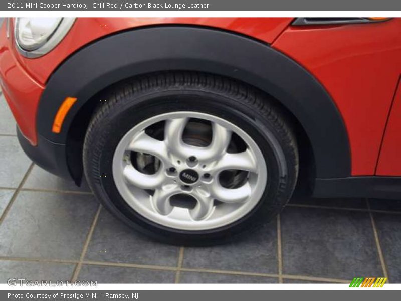 Chili Red / Carbon Black Lounge Leather 2011 Mini Cooper Hardtop