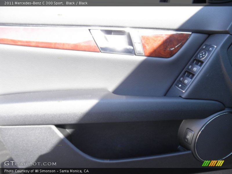 Black / Black 2011 Mercedes-Benz C 300 Sport