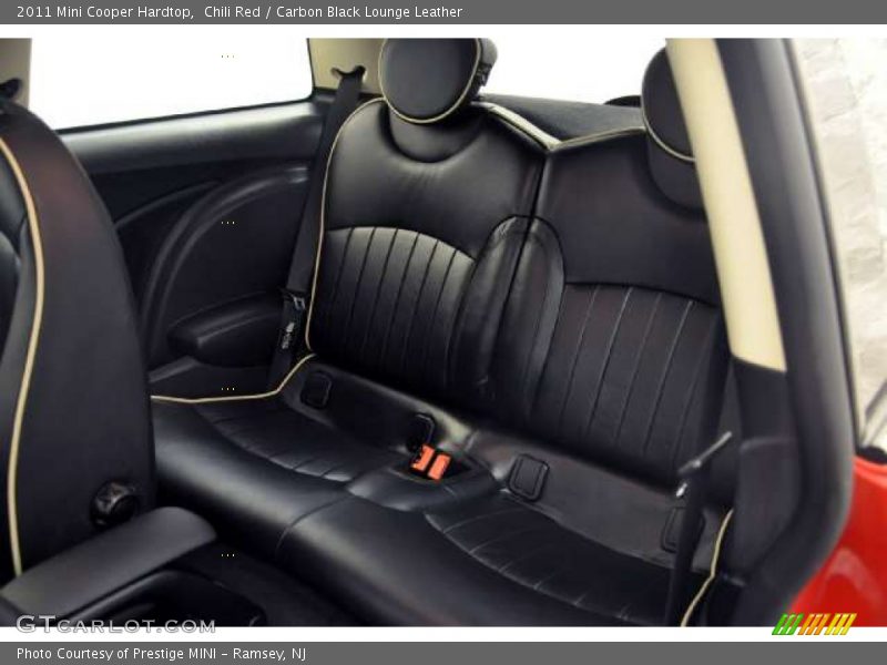 Chili Red / Carbon Black Lounge Leather 2011 Mini Cooper Hardtop