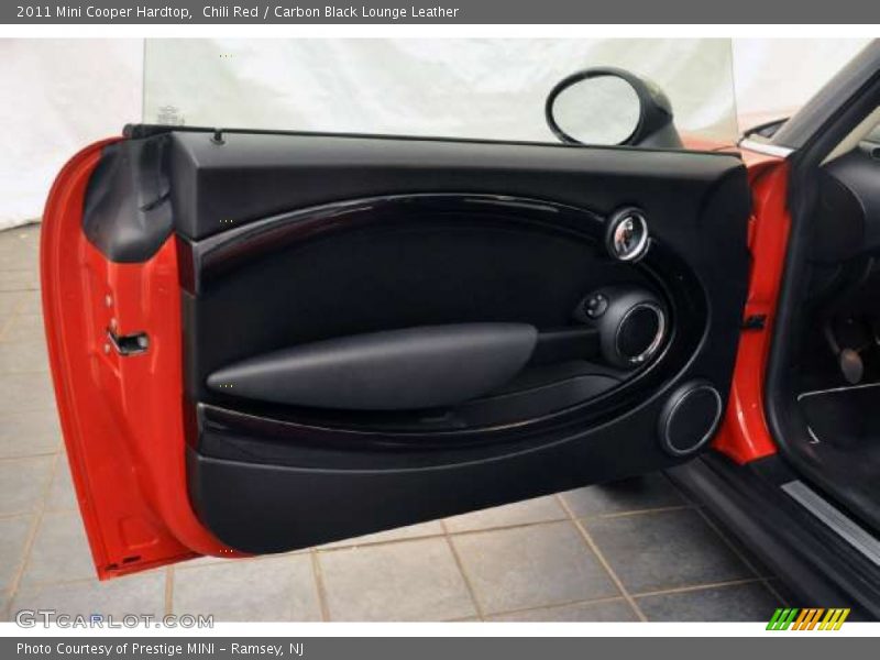 Chili Red / Carbon Black Lounge Leather 2011 Mini Cooper Hardtop