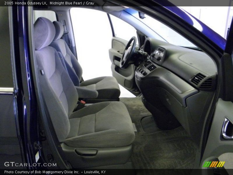 Midnight Blue Pearl / Gray 2005 Honda Odyssey LX