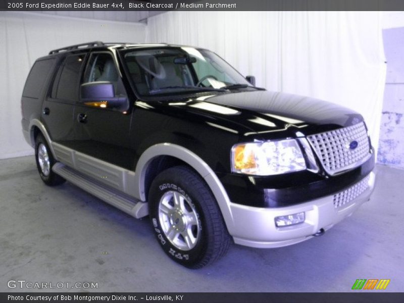 Black Clearcoat / Medium Parchment 2005 Ford Expedition Eddie Bauer 4x4
