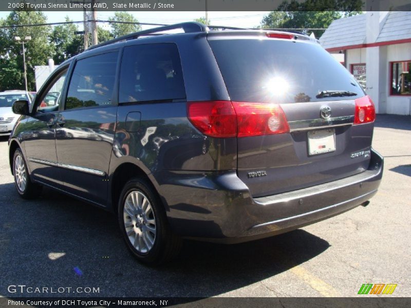 Slate Metallic / Stone 2008 Toyota Sienna Limited AWD