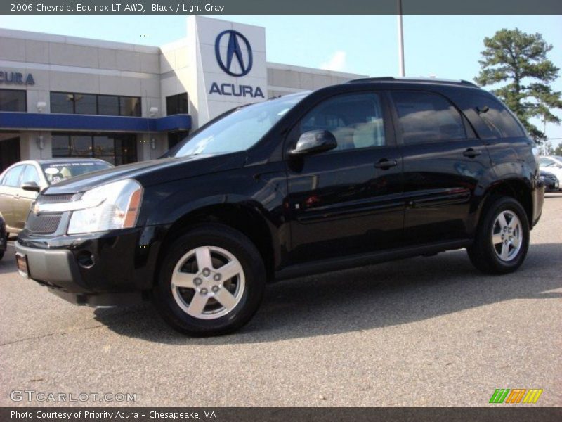 Black / Light Gray 2006 Chevrolet Equinox LT AWD
