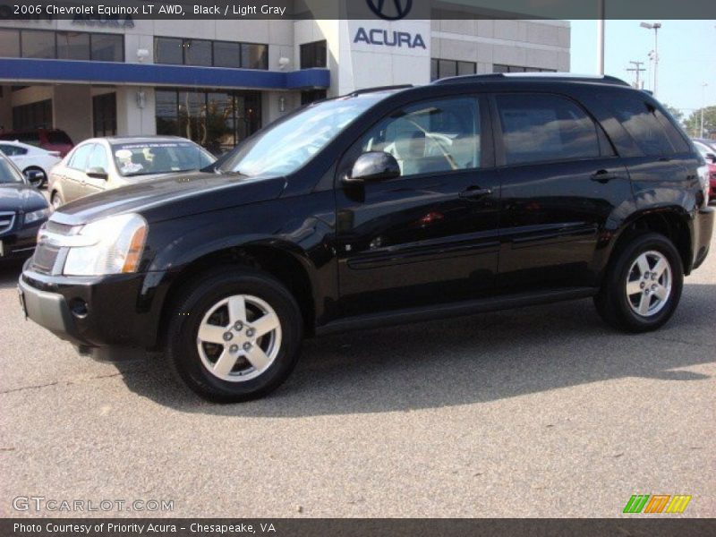 Black / Light Gray 2006 Chevrolet Equinox LT AWD